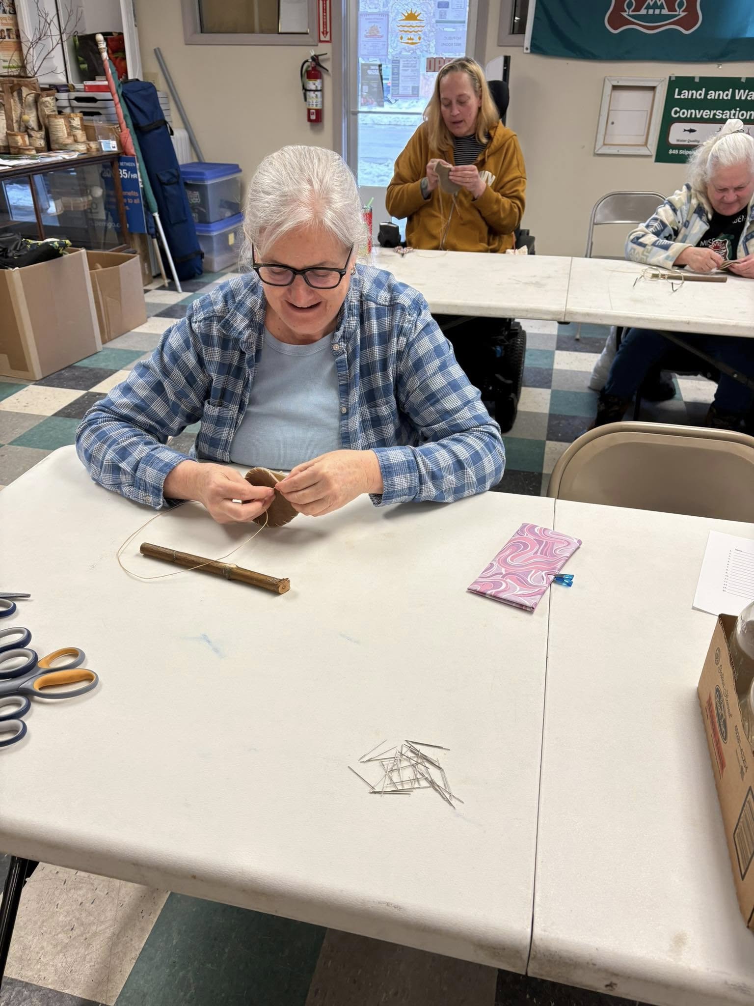Crafting and Music Class photos (3-30-25) — Abenaki Nation
